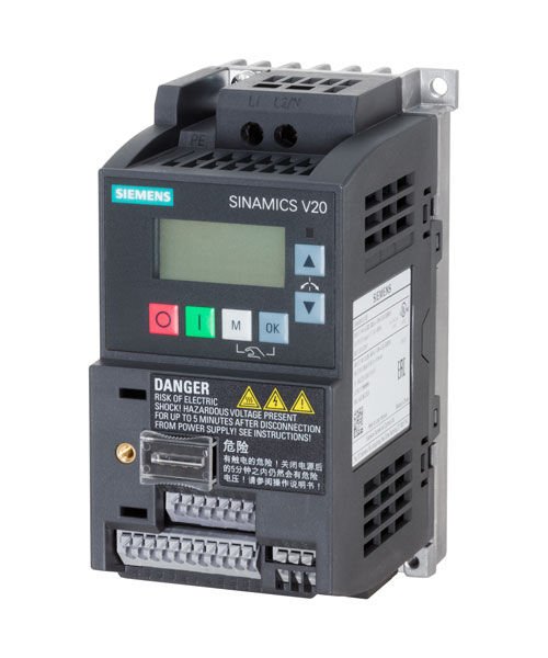 6SL3210-5BB11-2UV1 0,12 KW V20 Monofaze Sürücü