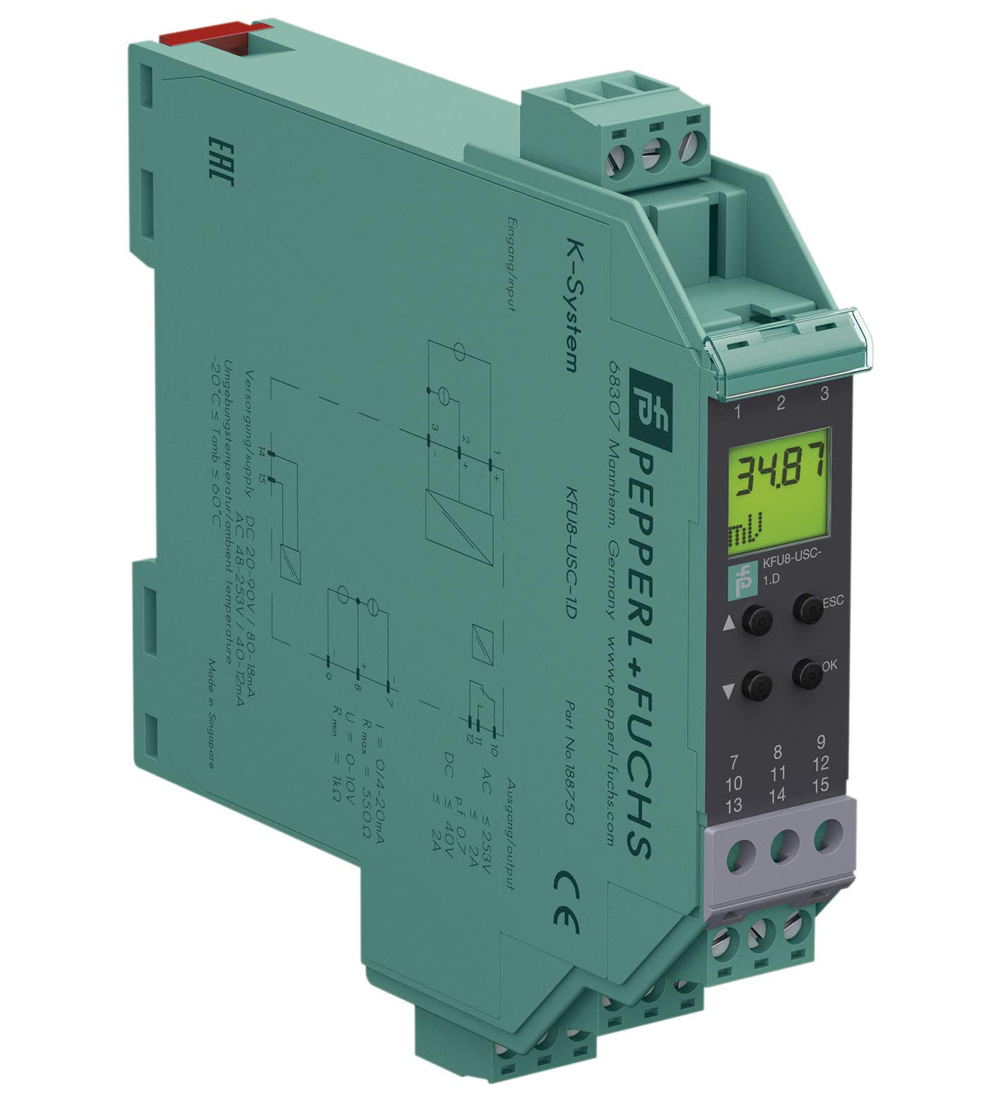 KFU8-USC-1.D Pepperl+Fuchs Signal Converter