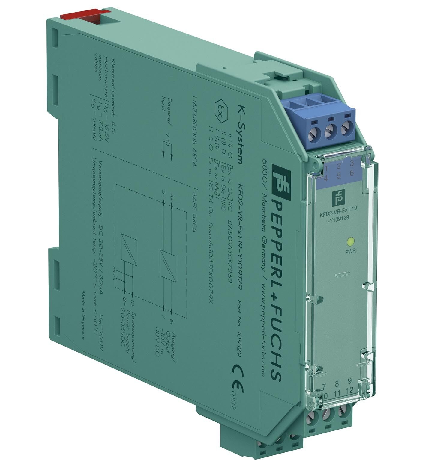 KFD2-VR-EX1.19 Pepperl+Fuchs Voltage Repeater
