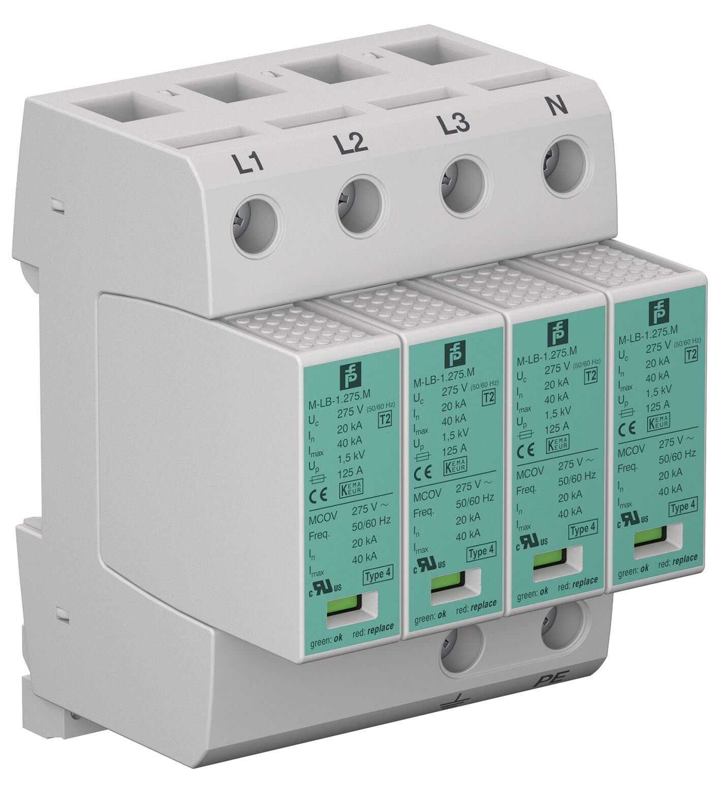 M-LB-4.275TNS.D Pepperl+Fuchs Surge Protection Barrier
